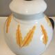 Pied de lampe « feuilles »