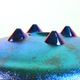 Rare iridescent art glass trinket bowl by Jiri Zemon for Rudolfova Hut