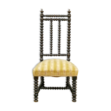 Antique french bobbin chair, 19th century