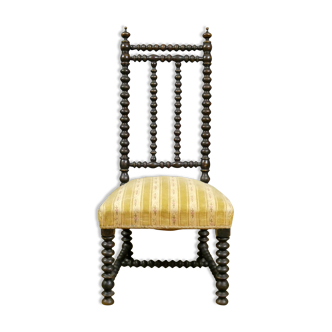 Antique french bobbin chair, 19th century