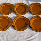 Assiettes et Plat Poisson Vallauris