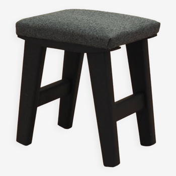 Grey stool, Danish design, 1980s, production: Denmark