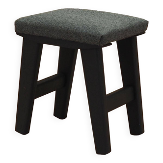 Grey stool, Danish design, 1980s, production: Denmark