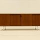 Buffet de style Mid-Century signé Florence Knoll pour Knoll International