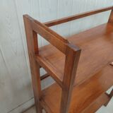 Vintage folding shelf in solid wood