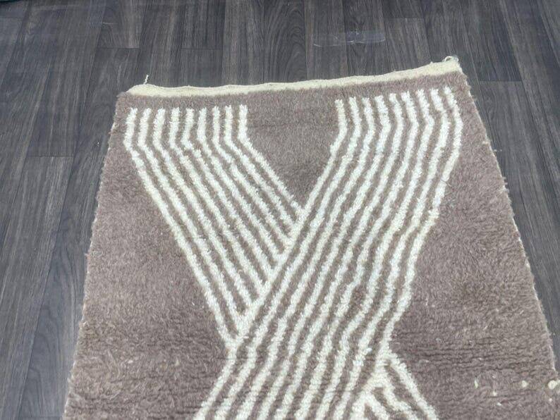 Beni Ourain Berber rug for your traditional space.