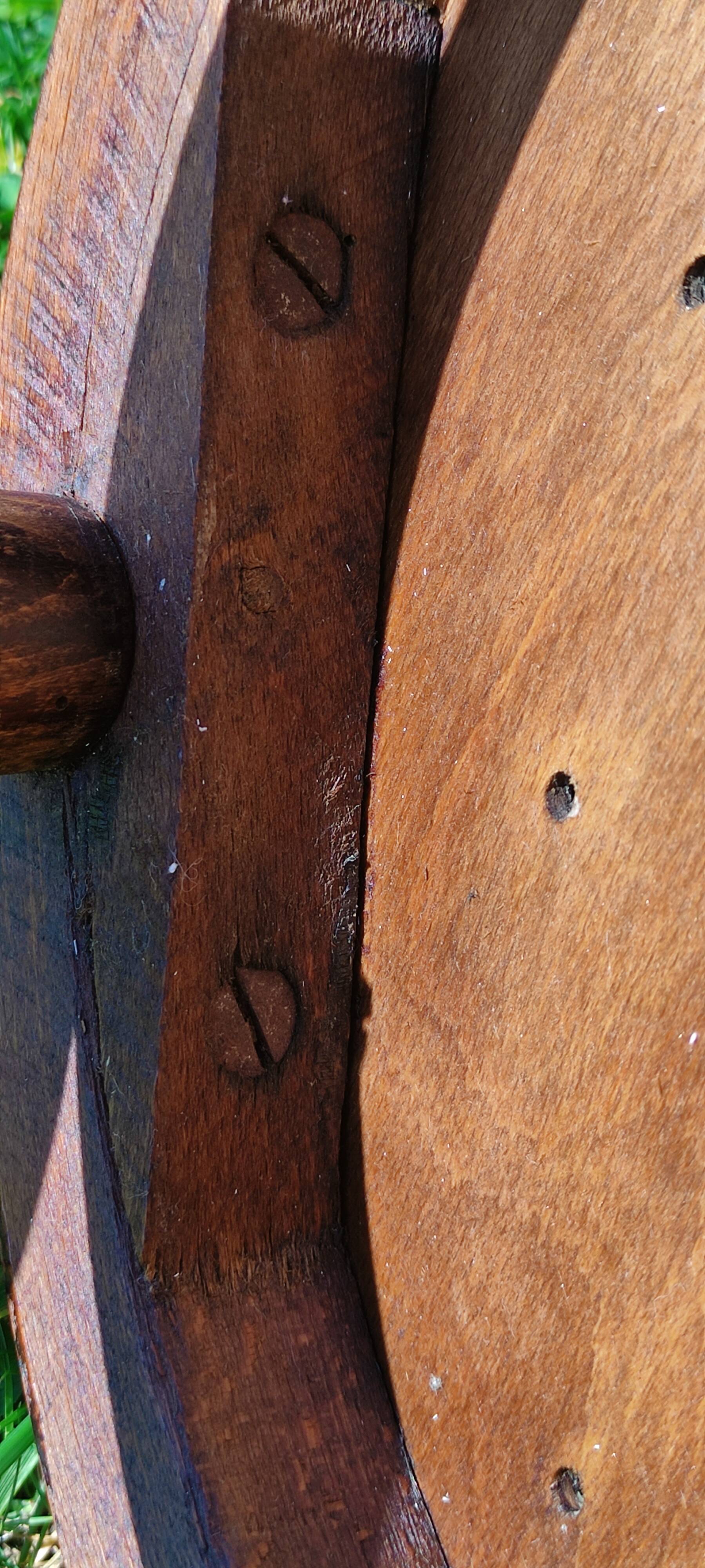 Vintage bistro chair by J-J Kohn