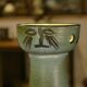 Table lamp in ceramic by Guillerme and Chambron 1980s
