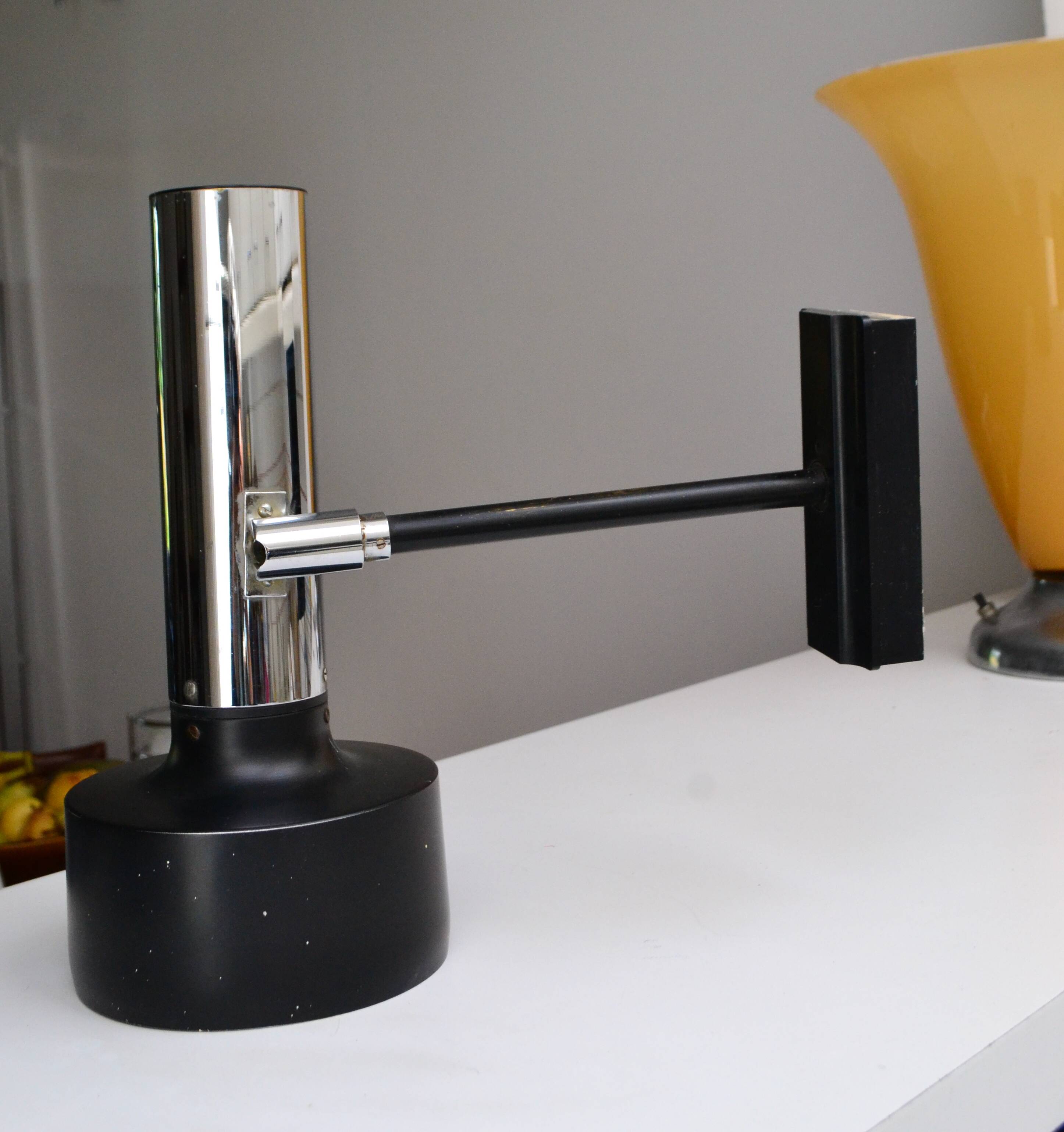 ERCO spotlight wall light from the 70s