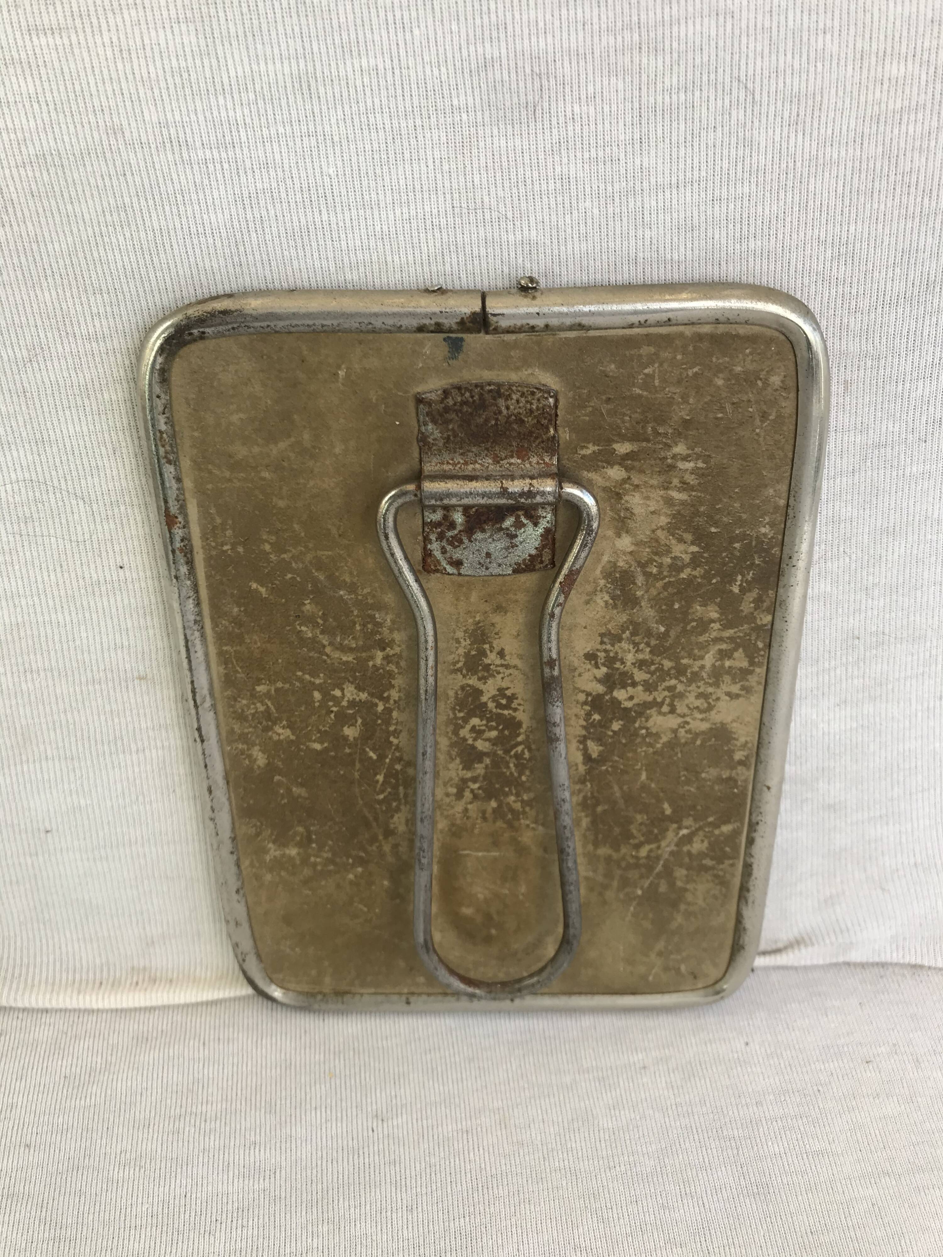 Former barber mirror