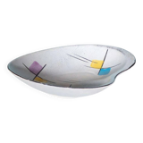 Art Deco bonbonnière from West Germany in ceramic, vintage.