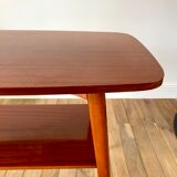Table console in beech wood 50s