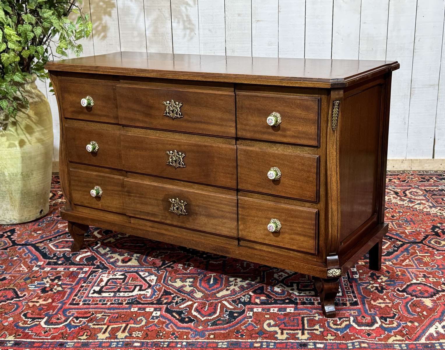 Commode en acajou des années 1950