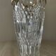 Vintage vase in chiseled Bohemian crystal from the 70s