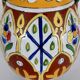 Polychrome vase in glazed earthenware, Nabeul – 1920