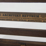 Rare Functionalist Side Table by Antonin Heythum, 1930s