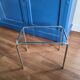 Sellette en verre et chrome