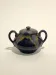 Ceramic sugar bowl with lid