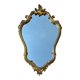 Louis XV style mirror in vintage gold composite 70'S Ht 40cm