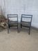 Pair of folding chairs