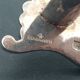 Silver-plated shell knife rests. Ravinet Denfert.