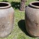 Pair of olive oil jars (or "tinajas"), Spain, 19th century