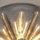 Murano glass table lamps with gold leaf inclusions, 1970s, set of 2.