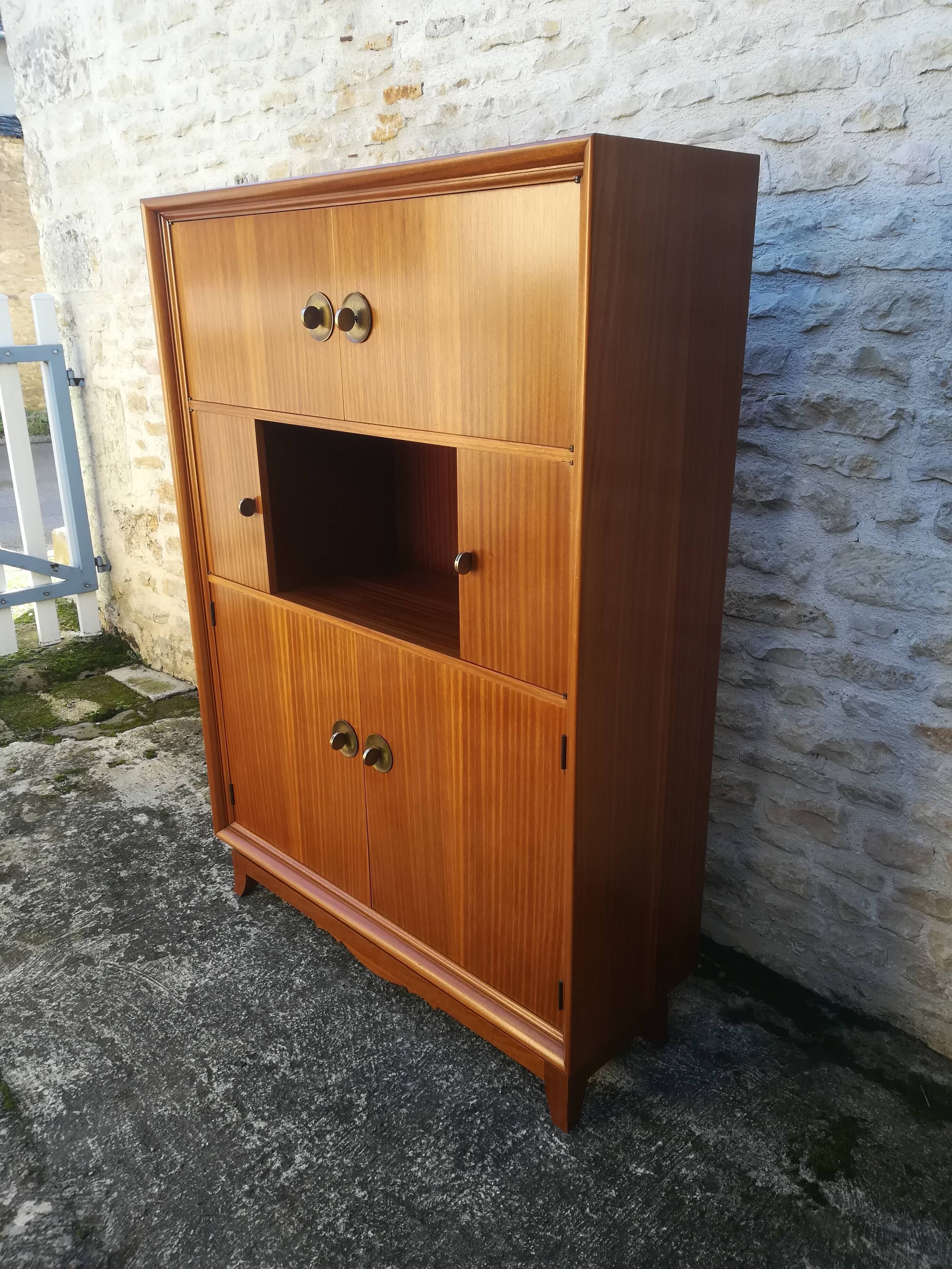 Six-door high sideboard