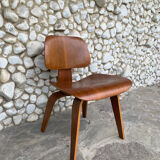 Charles & Ray Eames walnut DCW chair for Herman Miller 1950