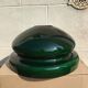 Green opaline lampshade early XXth