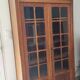 Antique glass cabinet