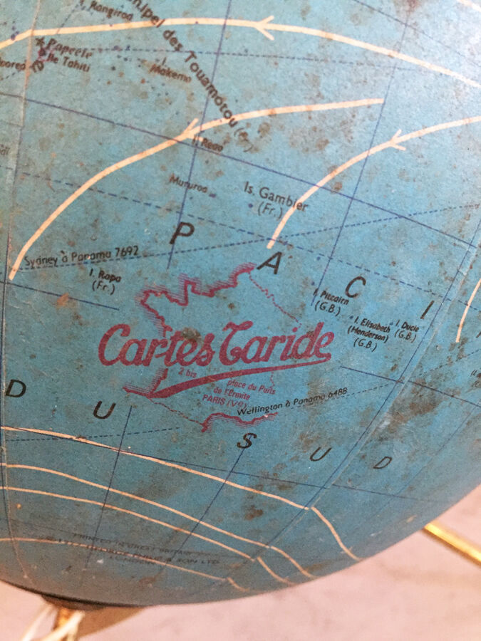 Bright globe Taride, 1950