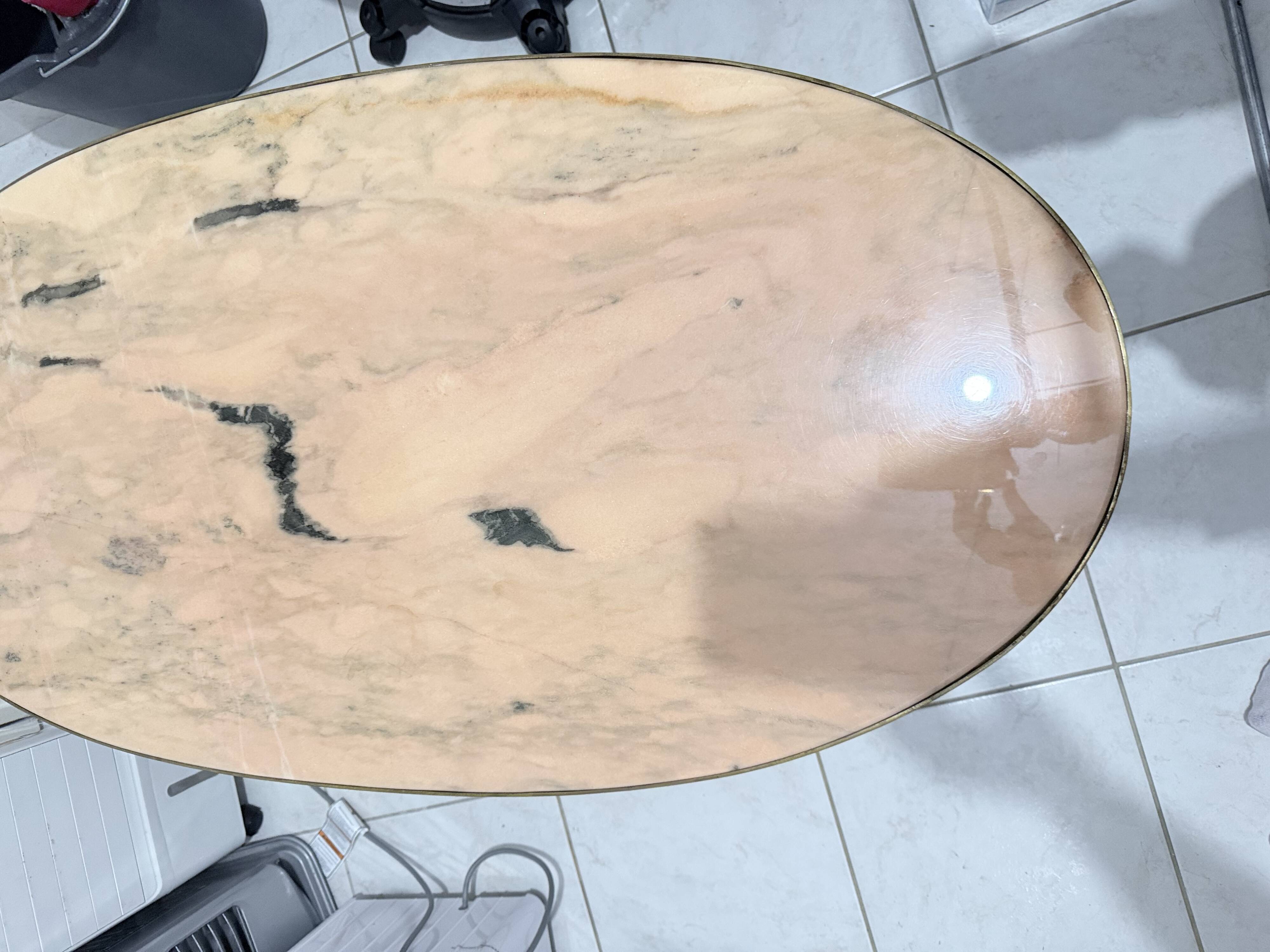 Marble coffee table