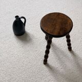Wooden tripod stool