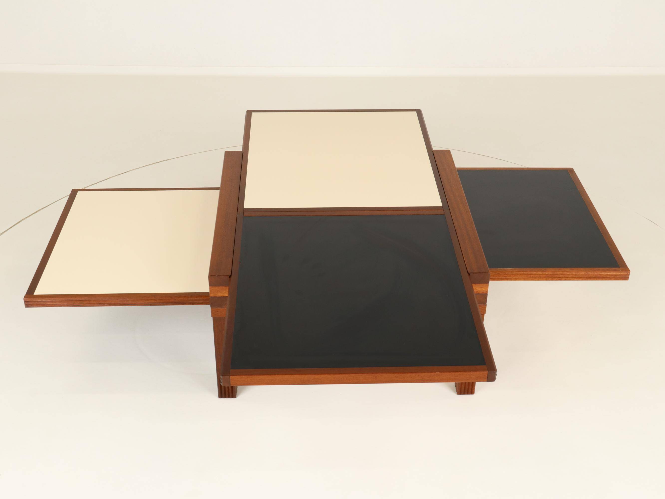 Coffee table model PAR 4 by Bernard Vuarnesson, Italy, 1970s