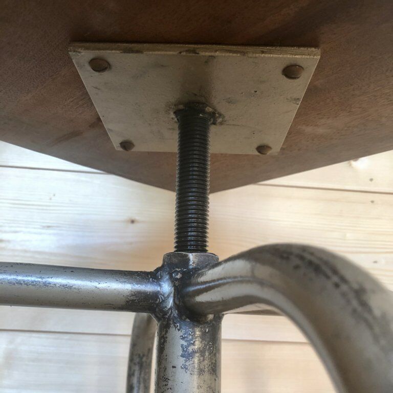 Wooden and metal school screws