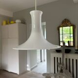 opaline pendant light - Sweden, 1970s
