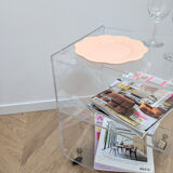 Table basse en plexiglass