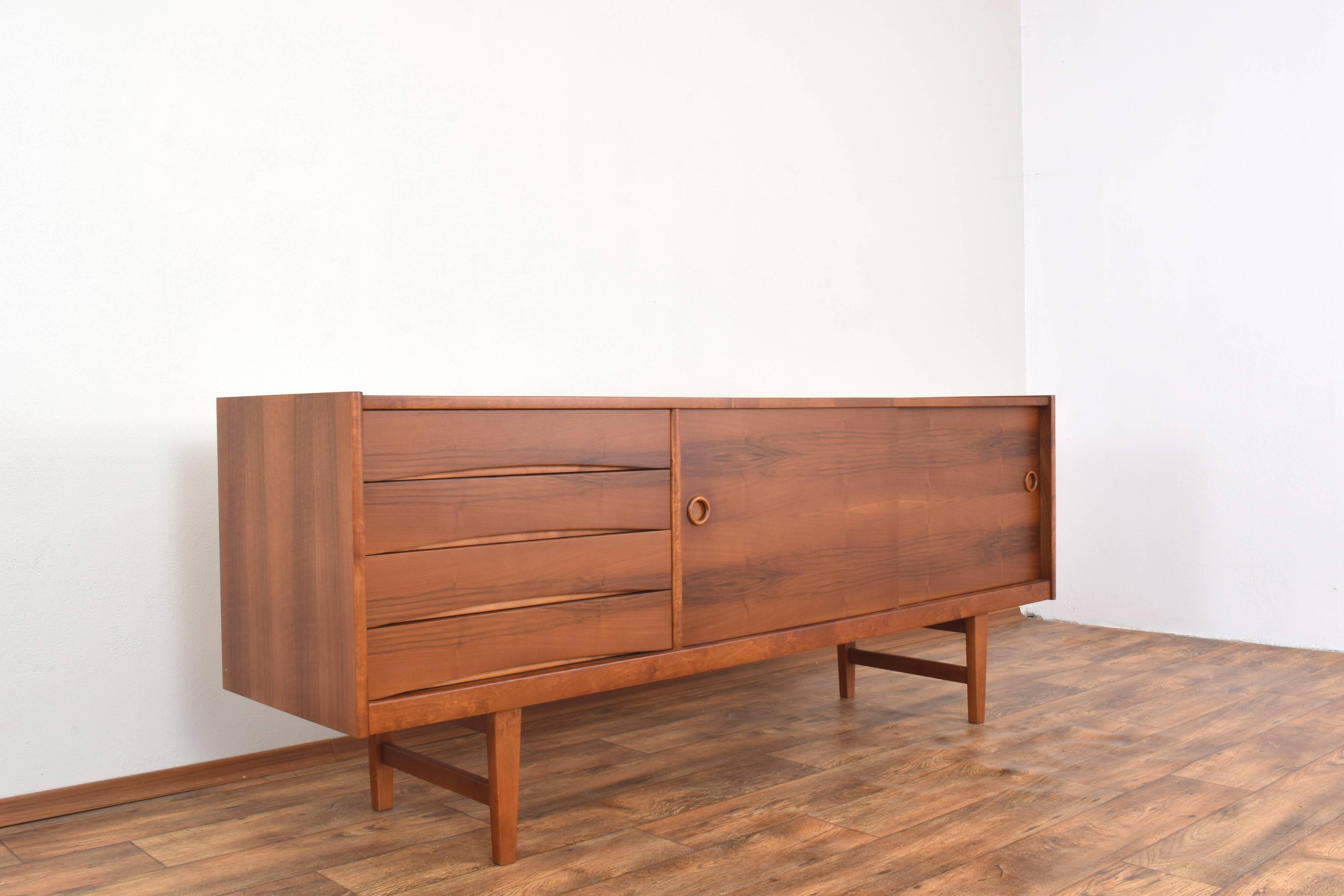 Mid-Century Walnut Sideboard Model Ulvö by Erik Wørts for Ikea, 1960s
