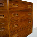 Danish Rosewood Chest of Drawers Carlo Jensen for Poul Hundevad, 1960s