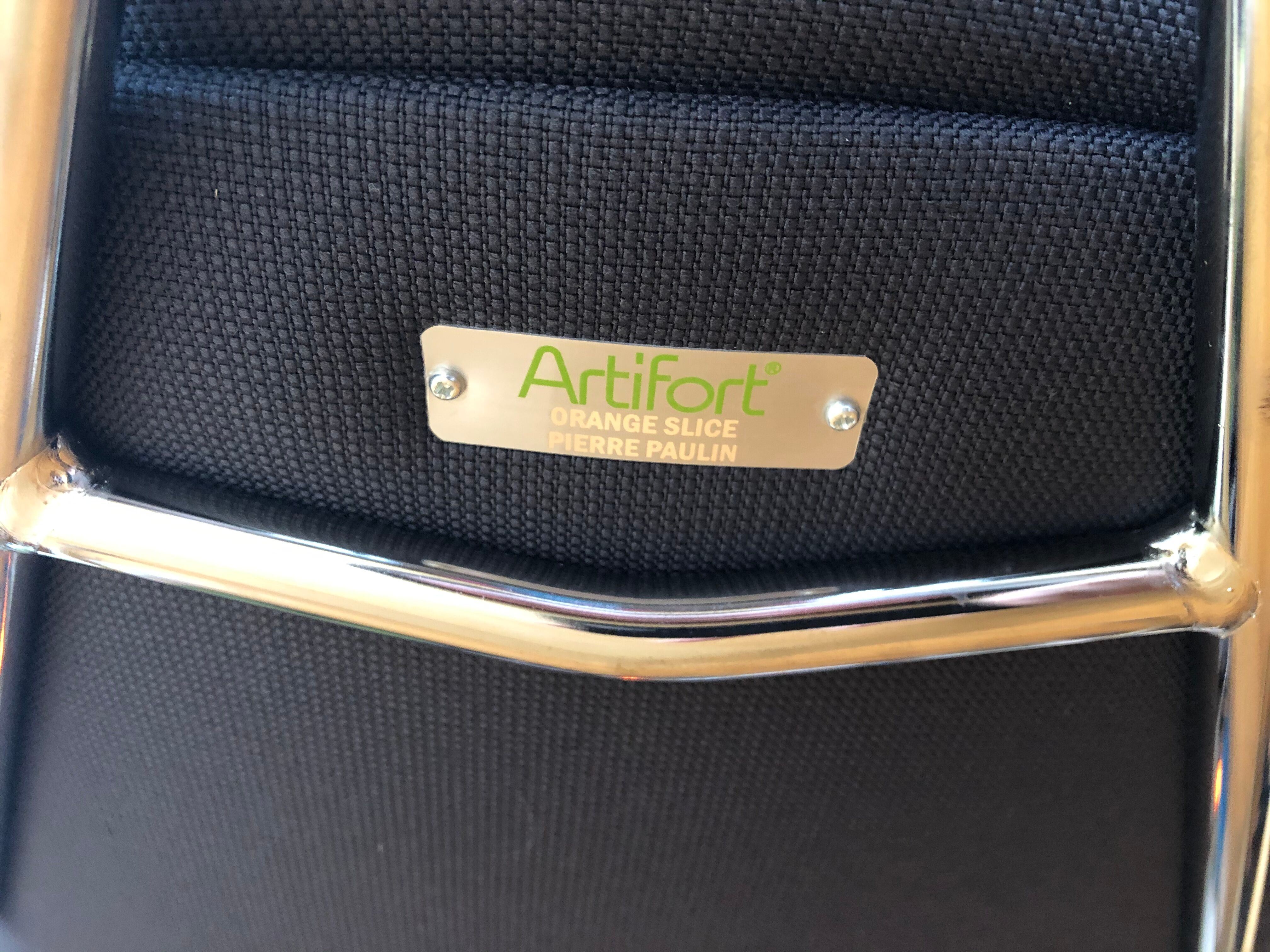 Armchair Orange Slice Pierre Paulin