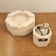 Travertine ashtray and lighter, design by Cerri Nestore, 1970.