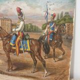 Pastel on paper Compiègne 1860