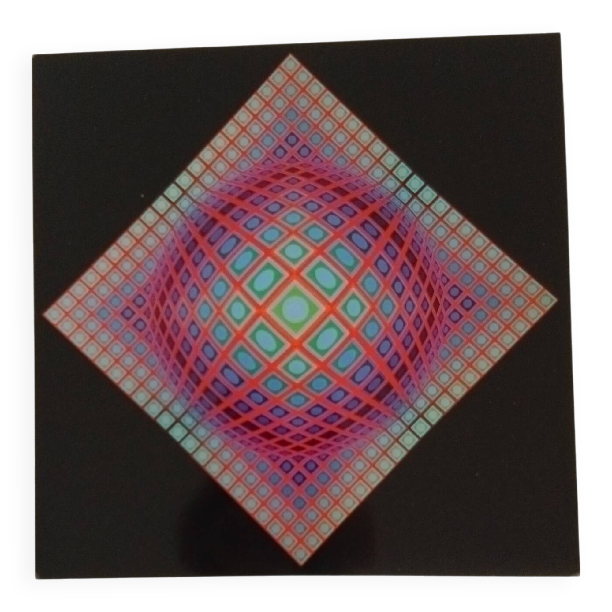 Victor Vasarely Serigraphy op art Editions du Griffon