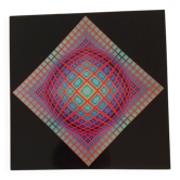 Victor Vasarely Serigraphy op art Editions du Griffon