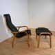 Lamino armchair in green by Yngve Ekström for Swedese, 1960