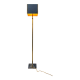 Brass, marble and leather lamp designed by Trussardi Atelier Anni 2000 For the theatre restaurant in