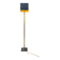 Brass, marble and leather lamp designed by Trussardi Atelier Anni 2000 For the theatre restaurant in
