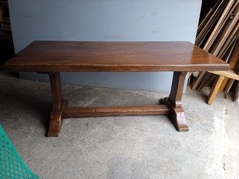 Monastery table / farm in solid chene ep 1940