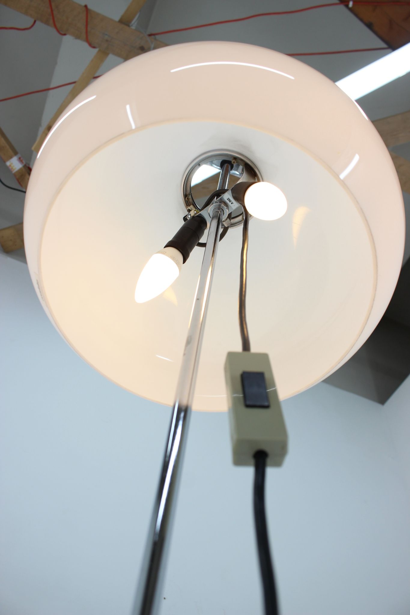1970s Adjustable Floor Lamp Designed by Guzzini for Meblo,Italy